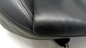Rear row of seats 2nd row right Audi Q5 80A 18-24 leather black with gray stitching, Sport, S-Line, scratch, dented
