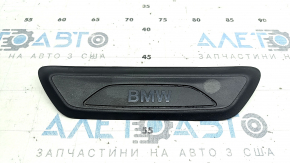 Door sill outer rear left BMW X1 F48 16-22 black