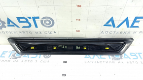 Door sill outer front right BMW X1 F48 16-22 black with chrome molding X-line, Sport-line, scuffs