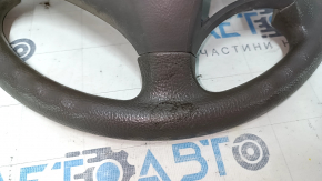 Naked steering wheel Toyota Highlander 01-07 gray rubber, scratches, needs cleaning