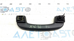 Front left ceiling handle BMW X1 F48 16-22 black, broken mount