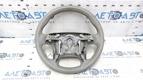Naked steering wheel Toyota Sienna 11-15 gray rubber, needs cleaning, worn