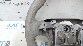 Naked steering wheel Toyota Sienna 11-15 gray rubber, needs cleaning, worn
