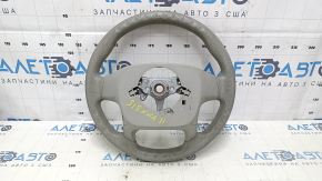 Naked steering wheel Toyota Sienna 11-15 gray rubber, needs cleaning, worn