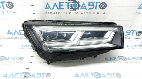 Front right headlight complete Audi Q5 80A 18-20 LED, sand