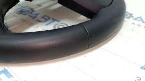 Naked steering wheel Jeep Compass 17-21 leather, black, bumps, scratches