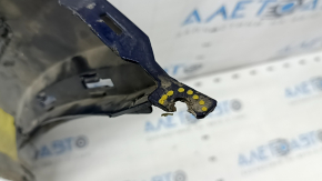Bare front bumper right side Audi Q5 80A 18-20 for headlight washer without park assist, S-Line, blue, sand, broken fasteners