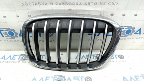 Radiator grill left BMW X1 F48 16-19 X-line gray grill, sand