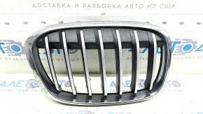 Radiator grill right BMW X1 F48 16-19 X-line gray grill, sand
