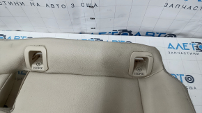Rear row of seats 2 row Mercedes GLA 15-20 beige leather, lower part, for cleaning