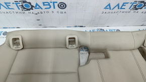 Rear row of seats 2 row Mercedes GLA 15-20 beige leather, lower part, for cleaning