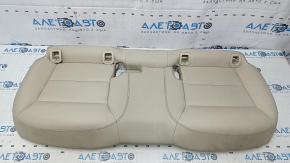 Rear row of seats 2 row Mercedes GLA 15-20 beige leather, lower part, for cleaning