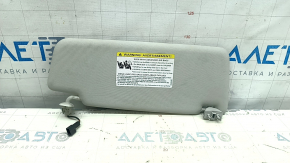 Left visor VW Passat b8 16-19 USA gray, without hook, for backlight, for dry cleaning