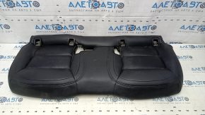 Rear row of seats 2nd row Infiniti QX30 17- leather black, type 2, lower part, for cleaning, scratches