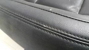 Rear row of seats 2nd row Infiniti QX30 17- leather black, type 2, lower part, for cleaning, scratches
