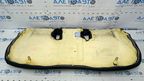 Rear row of seats 2nd row Infiniti QX30 17- leather black, type 2, lower part, for cleaning, scratches