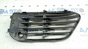 Lower grille of the front bumper left BMW X1 F48 16-19 X-line open for parking sensors, sand, poke