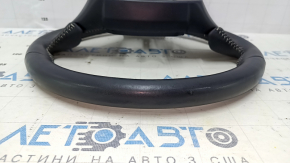 Steering wheel bare Lexus RX350 RX450h 16-22 leather black, with vibration, scratches, cracks