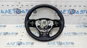Steering wheel bare Lexus RX350 RX450h 16-22 leather black, with vibration, scratches, cracks