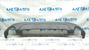 Rear bumper lip BMW X1 F48 16-19 X-line, Sport-line structure for 2 exhausts, scratches