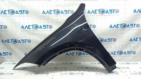 Front left wing BMW X1 F48 16-22 black 668