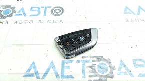 Key smart BMW X1 F48 16-22 4 buttons, scratches, pokes