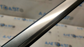 Molding door-glass central front right Audi Q7 16-24 chrome, for polishing
