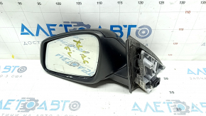 Left side mirror complete BMW X1 F48 16-22 black, 5 pins, turn signal, auto-dimming