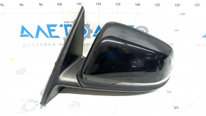 Left side mirror complete BMW X1 F48 16-22 black, 5 pins, turn signal, auto-dimming