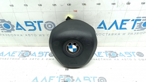 Airbag in steering wheel driver BMW X1 F48 16-22 black, scratches