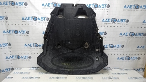Front engine protection Nissan Leaf 13-17 tears, cracks, missing fragment