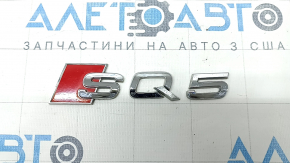 Emblem inscription S Q5 tailgate Audi Q5 80A 18-24