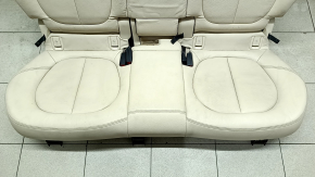 Rear row of seats 2nd row BMW X1 F48 16-22 one-piece, heated, perforated, leather beige Oyster,