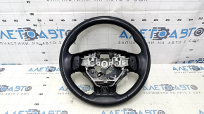 Bare steering wheel Lexus IS 14-20 leather black, without petals, scratches