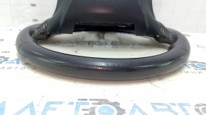 Bare steering wheel Lexus IS 14-20 leather black, without petals, scratches