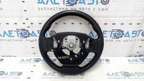 Bare steering wheel Lexus IS 14-20 leather black, without petals, scratches