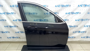 Door assembly front right BMW X1 F48 16-22 keyless, black 668, without emblem
