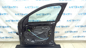 Door assembly front right BMW X1 F48 16-22 keyless, black 668, without emblem