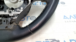 Naked steering wheel Lexus CT200h 11-13 leather black, scratches, dents, bumps
