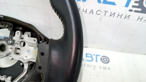 Naked steering wheel Lexus CT200h 11-13 leather black, scratches, dents, bumps