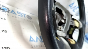 Naked steering wheel Infiniti JX35 QX60 13-14 prerest, leather, black with heating, scratches, bumps, abrasions