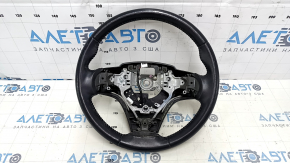 Naked steering wheel Toyota Avalon 13-14 black leather, dry-cleanable, scratches
