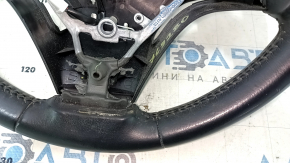 Naked steering wheel Toyota Avalon 13-14 black leather, dry-cleanable, scratches