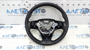 Naked steering wheel Toyota Avalon 13-14 black leather, dry-cleaned, scratches, bumps