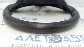 Naked steering wheel Toyota Avalon 13-14 black leather, dry-cleaned, scratches, bumps