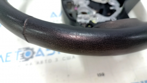 Naked steering wheel Toyota Avalon 13-14 black leather, dry-cleaned, scratches, bumps