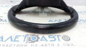 Naked steering wheel Toyota Avalon 13-14 black leather, scratches, bumps, abrasions