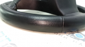 Naked steering wheel Toyota Avalon 13-14 black leather, scratches, bumps, abrasions