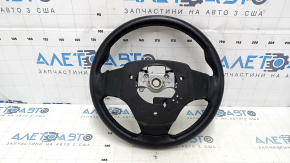 Naked steering wheel Toyota Avalon 13-14 black leather, scratches, bumps, abrasions