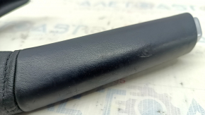 Parking brake lever VW Passat b8 16-19 USA leather, scratches, worn